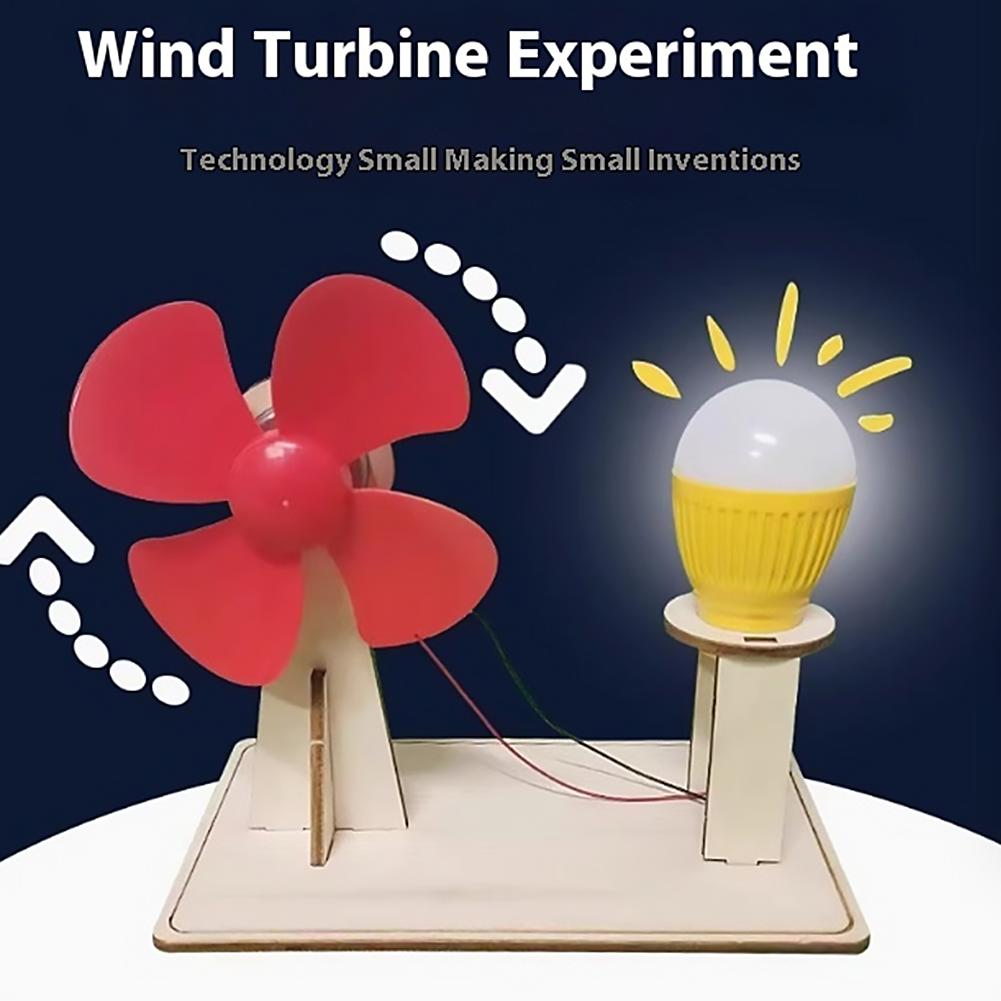 Science Kit - Kendin Yap Rüzgar Enerjisi Üretimi ve